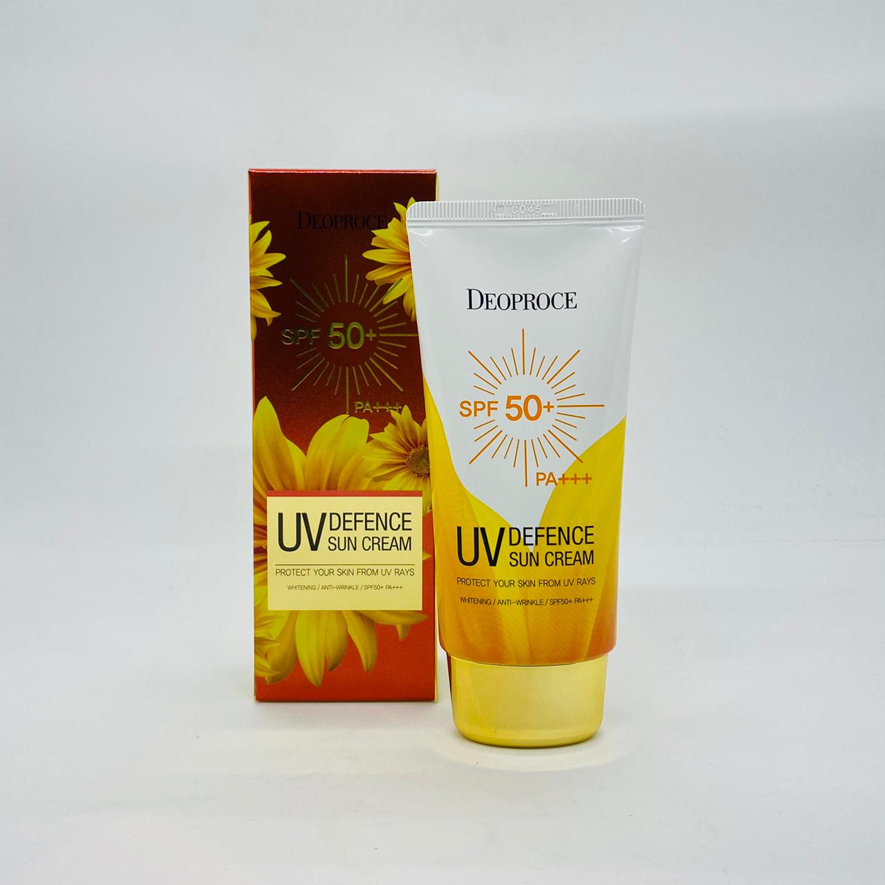 deoproce uv defence sun cream