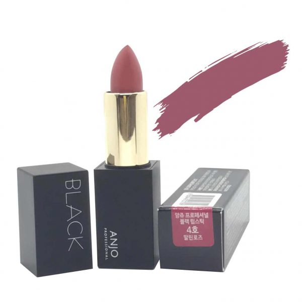 Anjo Black Lipstick (dry rose) 4.5g