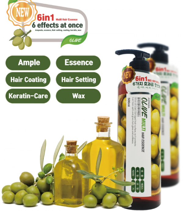 Aspasia Olive Multi Hair Essence 500ml
